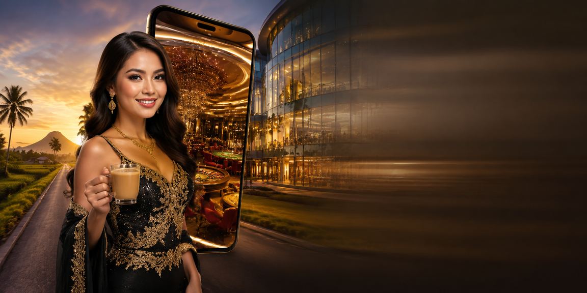 Paparan kasino mudah alih Malaysia dengan reka bentuk gaya tempatan